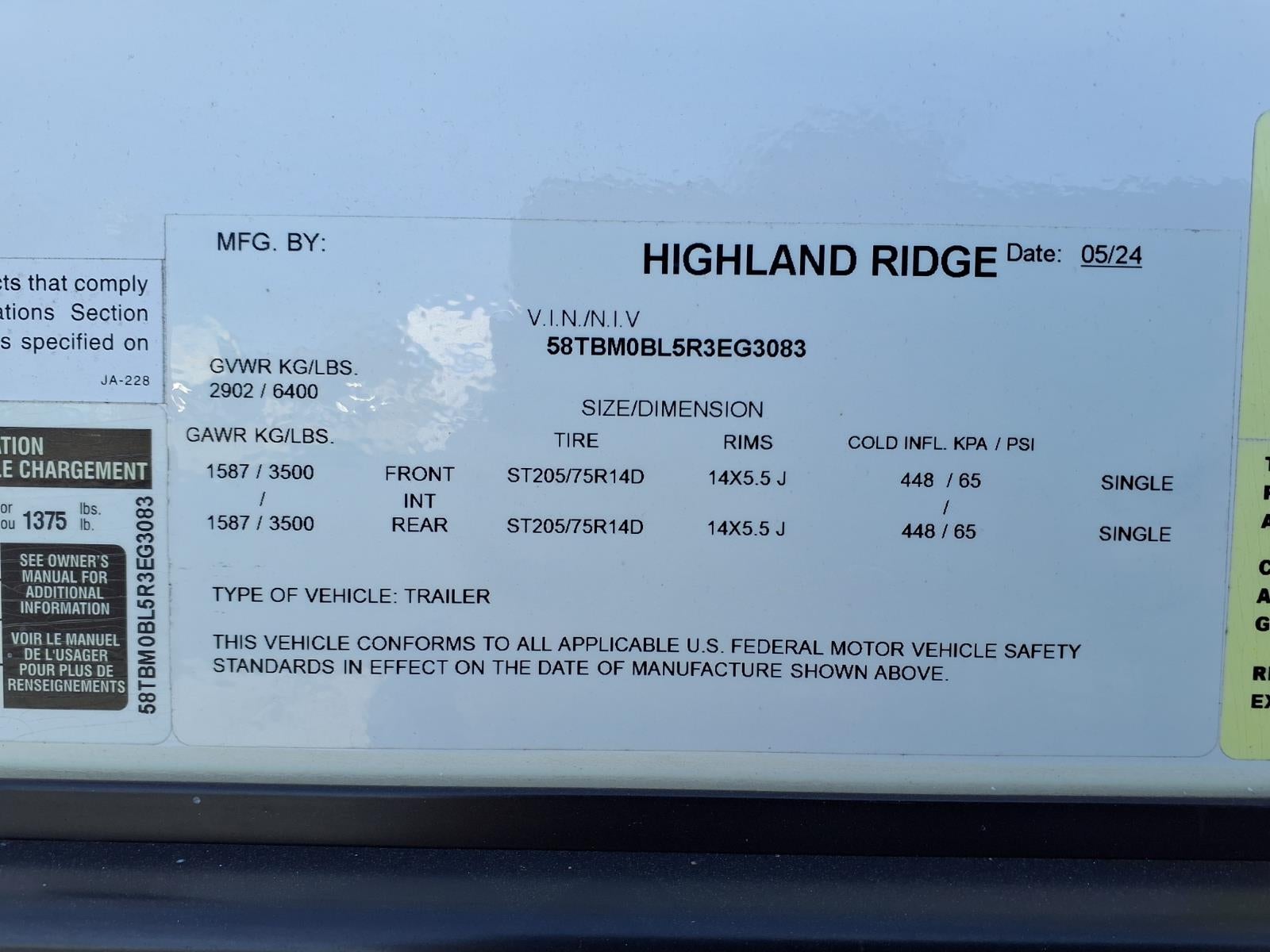 2024 OPEN RANGE RANGE LIGH Base