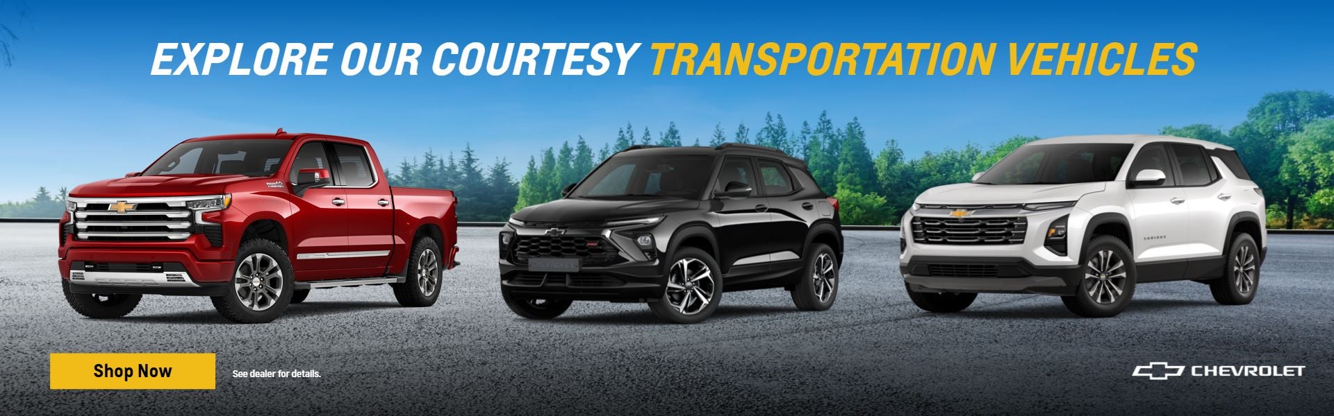 Explore Courtesy Transportation Vehicles